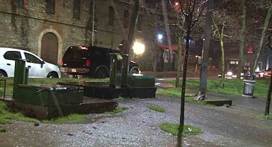 İstanbul Anadolu Yakası'nda sağanak yağış etkili oluyor