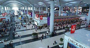 İstanbul Havalimanı'nda bayram yoğunluğu