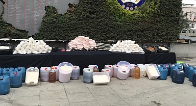 İstanbul'da uyuşturucu tacirlerine darbe üstüne darbe: 1 ton 200 kilo uyuşturucu ele geçirildi