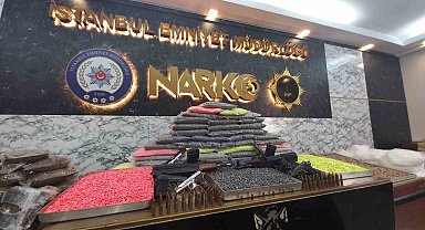 İstanbul'da zehir tacirlerine darbe: 773 kilo uyuşturucu madde ile 847 bin uyuşturucu hap ele geçirildi
