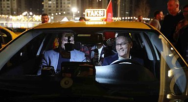 İstanbullu taksiciler, Başakşehir'in "gönül sofrası"nda buluştu