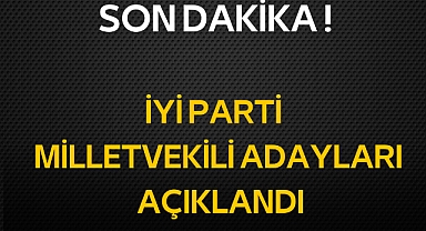 İYİ Parti’de 28. Dönem Milletvekili Adayları Açıklandı 