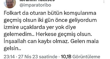 İzmir'de İbrahim Tatlıses'in de oturduğu site yandı