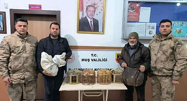 Kaçak Avcılar Jandarmaya Takıldı   