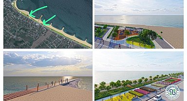 Karaburun Sahili'ne beton döküldüğü iddiasına Arnavutköy Belediyesinden açıklama geldi