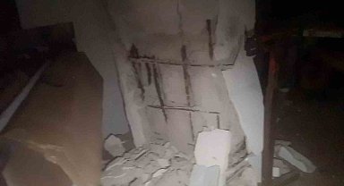 Kolonları çatlayan bina incelendi, sabah saatlerinde kontrollü olarak yıkılacak