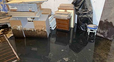 Küçükçekmece'de bir binanın bodrum katında biriken sudan üreyen sivrisinekler tüm binayı sardı