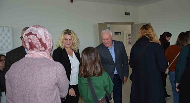 Lapseki Belediyesinde geleneksel personel bayramlaşması yapıldı