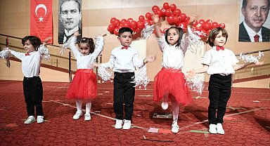 Mamak'ta miniklerin bayram sevinci