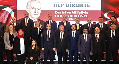 MHP Bursa, 28'inci dönem milletvekillerini tanıttı