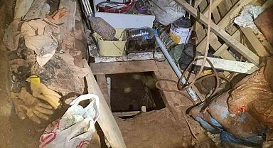 Nallıhan'da tarihi kilisede kaçak kazı yapan 7 kişi gözaltına alındı