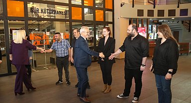 Nilüfer Belediyesi'nde geleneksel bayramlaşma