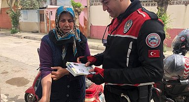 Ödemiş polisi, esnafı ve vatandaşları bilgilendirdi