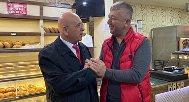 Ok, Ak Parti İçin Kapı Kapı Geziyor