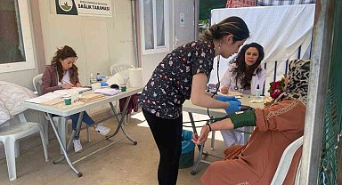 Deprem Bölgesinde Sağlık Taraması