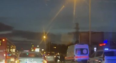 Otomobil ile çarpışan motosiklet sürücüsü hayatını kaybetti