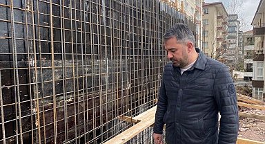 Pursaklar'da toprak kayması riskine karşı önlem