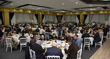 Şehit yakınları ve gaziler, Menemen'de iftarda buluştu