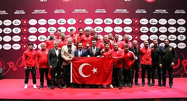 Serbest Güreş Milli Takımı, Avrupa üçüncüsü oldu