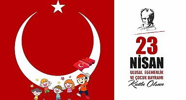 Spor camiasından 23 Nisan mesajları