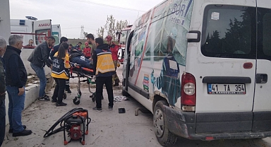 Susurluk'ta trafik kazası                   