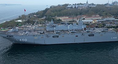 TCG Anadolu'ya 7'den 70'e ziyaretçi akını sürüyor