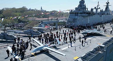 TCG Anadolu'yu 2. gününde 14 bin 251 vatandaş ziyaret etti