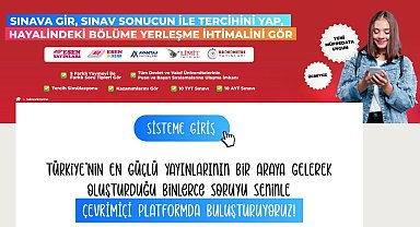 Türkiye'nin her yerinden online üniversite sınav simülasyonu imkânı