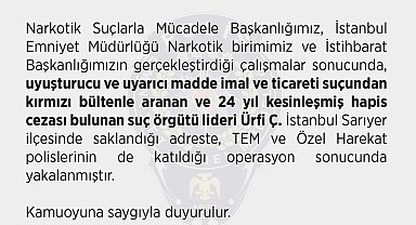 Uyuşturucu ticaretinden kırmızı bültenle aranıyordu, İstanbul'da yakalandı