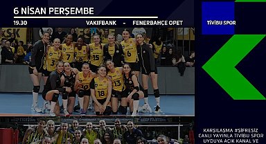 Voleybolda rüya sezon Tivibu'da oynanıyor