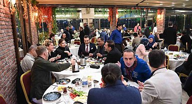 Yazılı ve görsel medya yöneticileri sahurda Tuzla'da buluştu