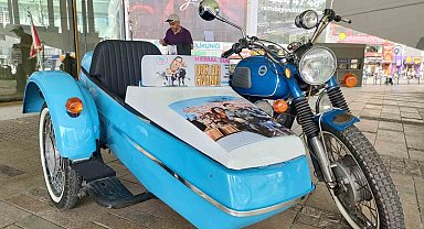 Yeşilçam hatırası motosiklet depremzedeler için satışa çıkarıldı