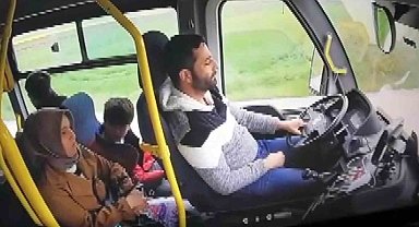 Yolcu dolu otobüsün şoförü uyuyakaldı, yolcular ölümden böyle döndü