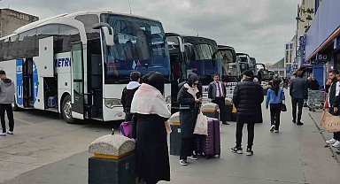 Otogarda Seçim Hareketliliği