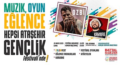 19 Mayıs Ataşehir'de Gençlik Festivali ile kutlanacak