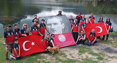 19 Mayıs ruhuyla 19 kilometre yürüdüler