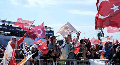 AK Parti Büyük İstanbul Mitingi'ne rekor katılım