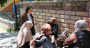 AK Parti İstanbul Milletvekili Adayı Seda Gören Bölük Bağcılarda esnaf ve vatandaşlar ile biraraya geldi