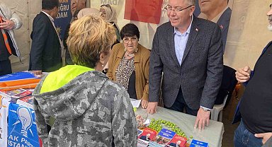 AK Parti milletvekili adayı Kıymaz, Sarıyer'de destek istedi