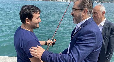 AK Parti Milletvekili Adem Yıldırım, Sarıyer sahilinde Erdoğan'a destek istedi