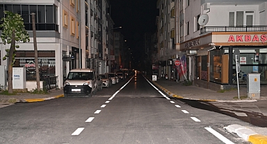 Altay Caddesi’nin Asfaltı Yenilendi