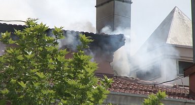 Ankara'da özel bir hastanenin çatısında çıkan yangın kontrol altına alındı
