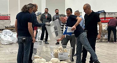 Ankara'ya getirilen yurt dışı oyları 5 kilitli çelik kapıyla korunuyor