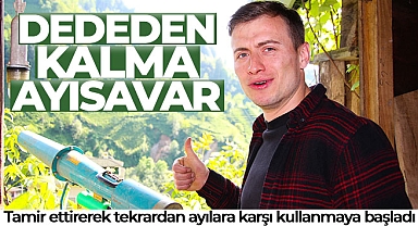 Ayı saldırıları artınca dededen kalma ayısavarlar yeniden kullanılmaya başladı