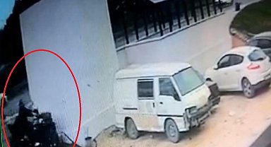 Baba oğulu ayıran ATV kazası kamerada