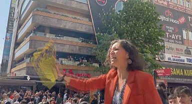 Bağımsız milletvekili adayının seçim çalışmaları sırasında gergin anlar yaşandı