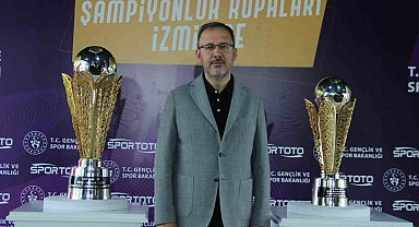 Spor Toto Süper Lig ve 1. Lig Kupaları Tanıtıldı