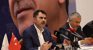 Bakan Kurum: "Milletimiz, 14 Mayıs'ta sırtını Kandil'e dayayanlara değil, milletiyle yol yürüyenlere destek vermiştir"