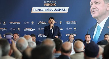 Bakan Kurum: "Ülkemiz için mücadele veriyoruz"