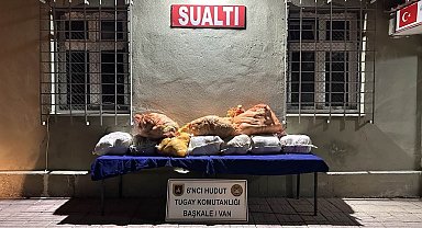 Başkale'de 340 kilo uyuşturucu ele geçirildi